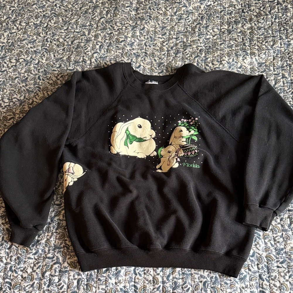 Vintage Florida Bunny Crewneck